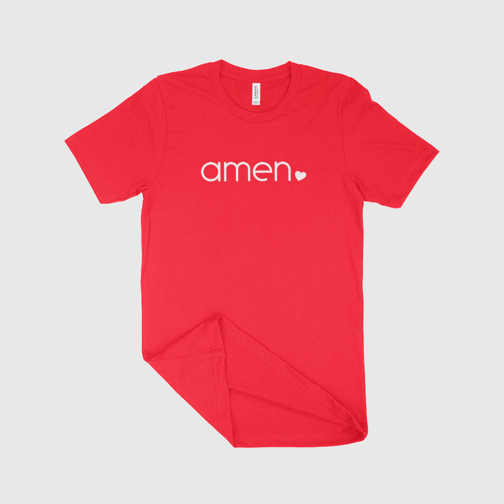 Amen Unisex Jersey T-Shirt Made in USA