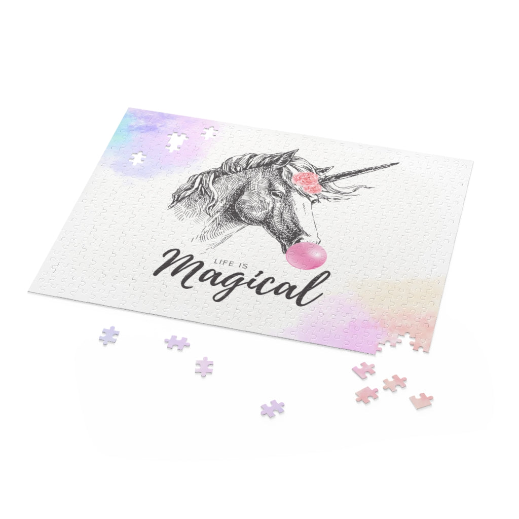 Unicorn Life is Magical Jigsaw Puzzle 500-Piece