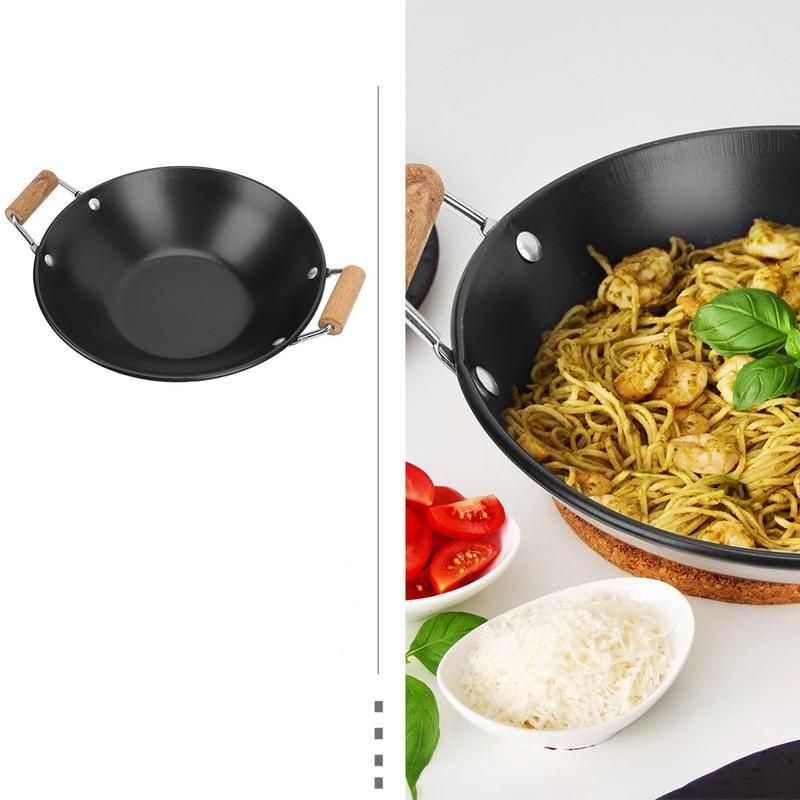 Versatile Stainless Steel Cooking Wok