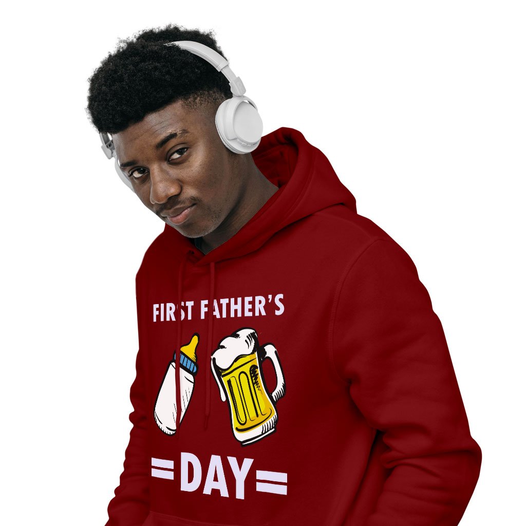 First Father's Day Hoodie - Funny Father's Day Hoodies