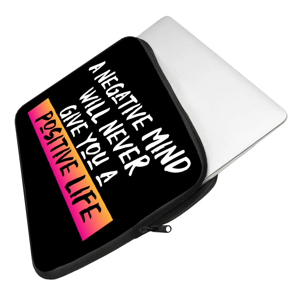 Positive Quote MacBook Pro 16" Two-Sided Sleeve - Trendy Laptop Sleeve - Cool MacBook Sleeve