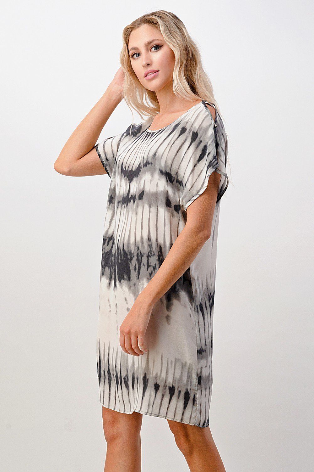 Tie Dye Tunic Dress Top