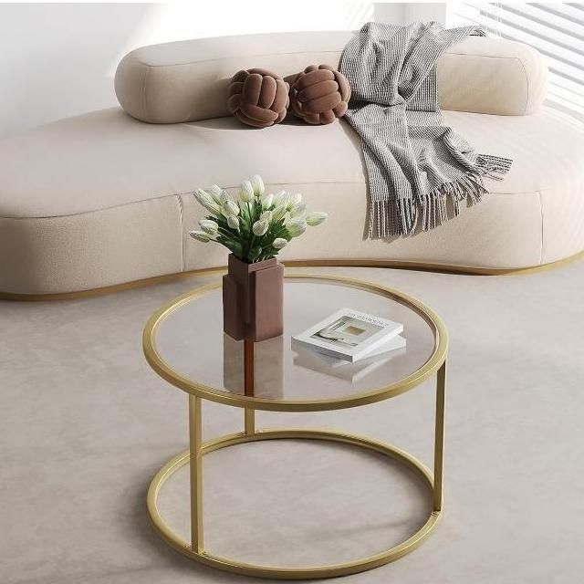 Round Glass Coffee Table