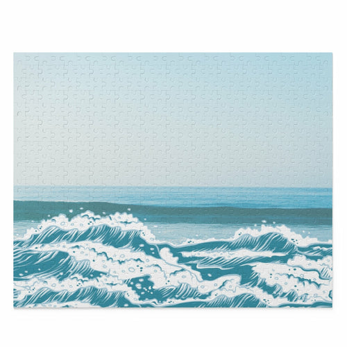 Beach Waves Jigsaw Puzzle 500-Piece