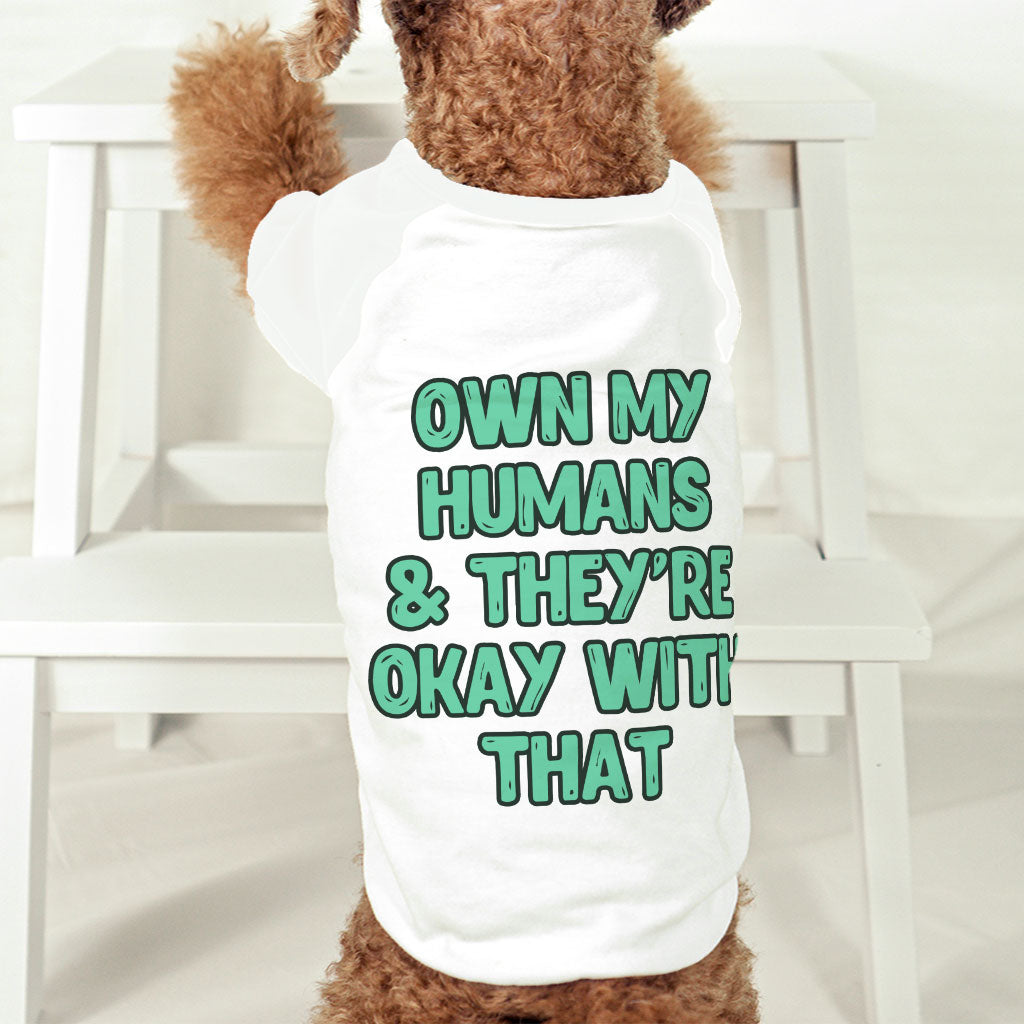 Funny Dog T-Shirt - Printed Dog Shirt - Cool Dog Clothing