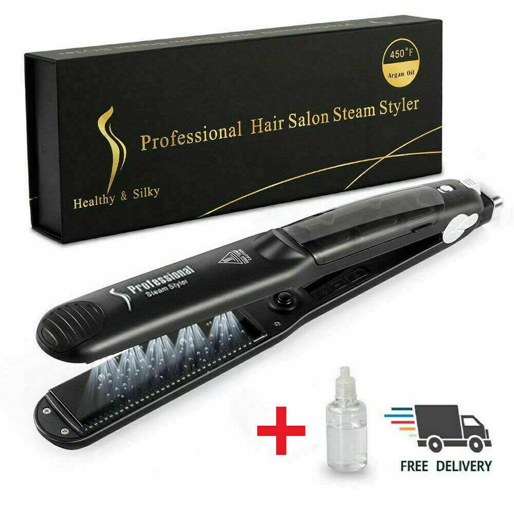 6 Adjustable Modes Hair Straightener Fast Warm-up Ceramic Heating