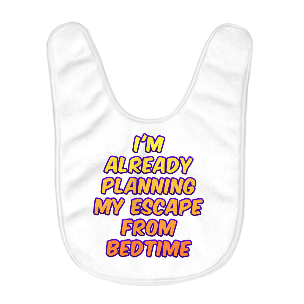 Funny Design Baby Bibs - Cool Saying Baby Feeding Bibs - Printed Bibs for Eating