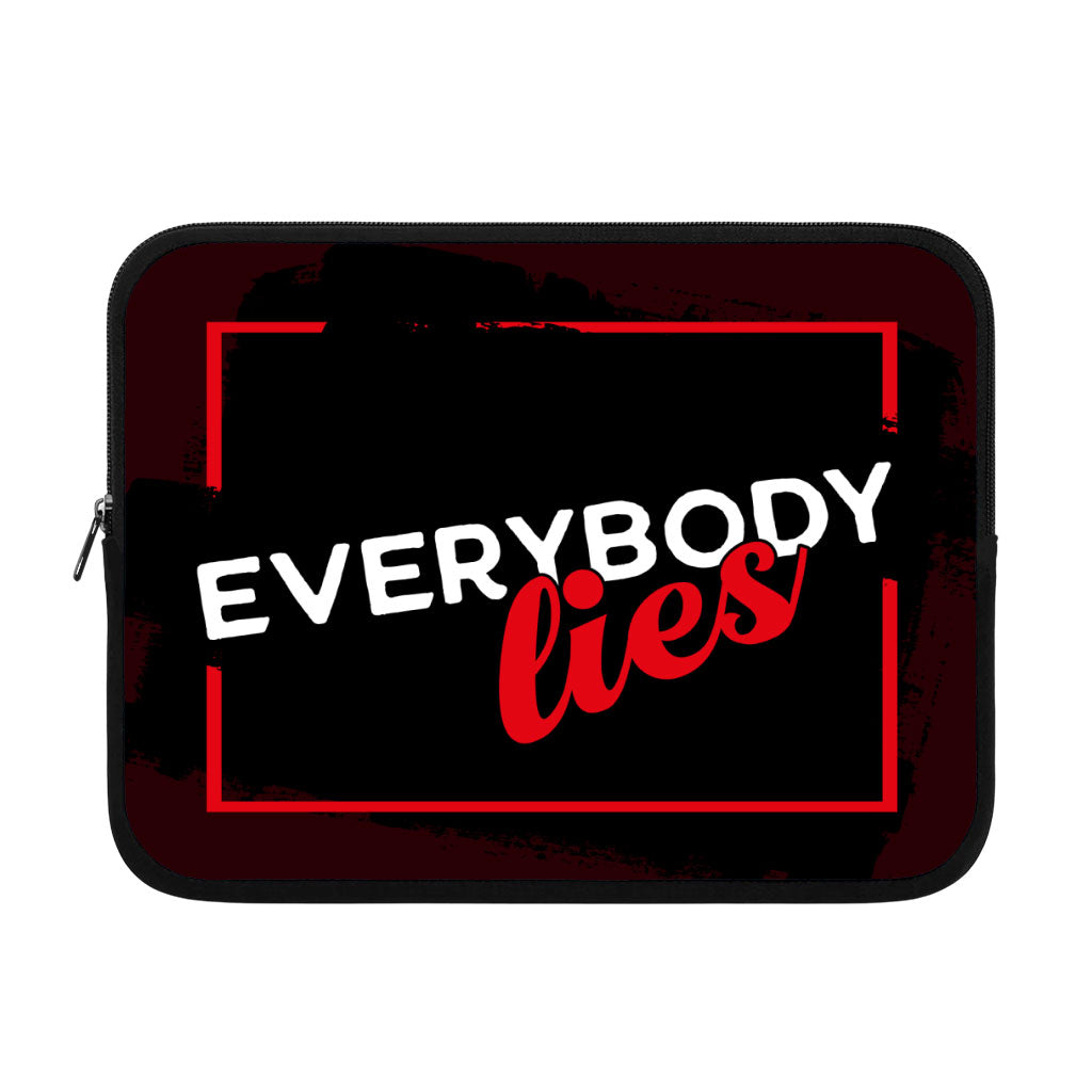 Everybody Lies iPad Sleeve - Printed Tablet Sleeve - Trendy Carrying Case