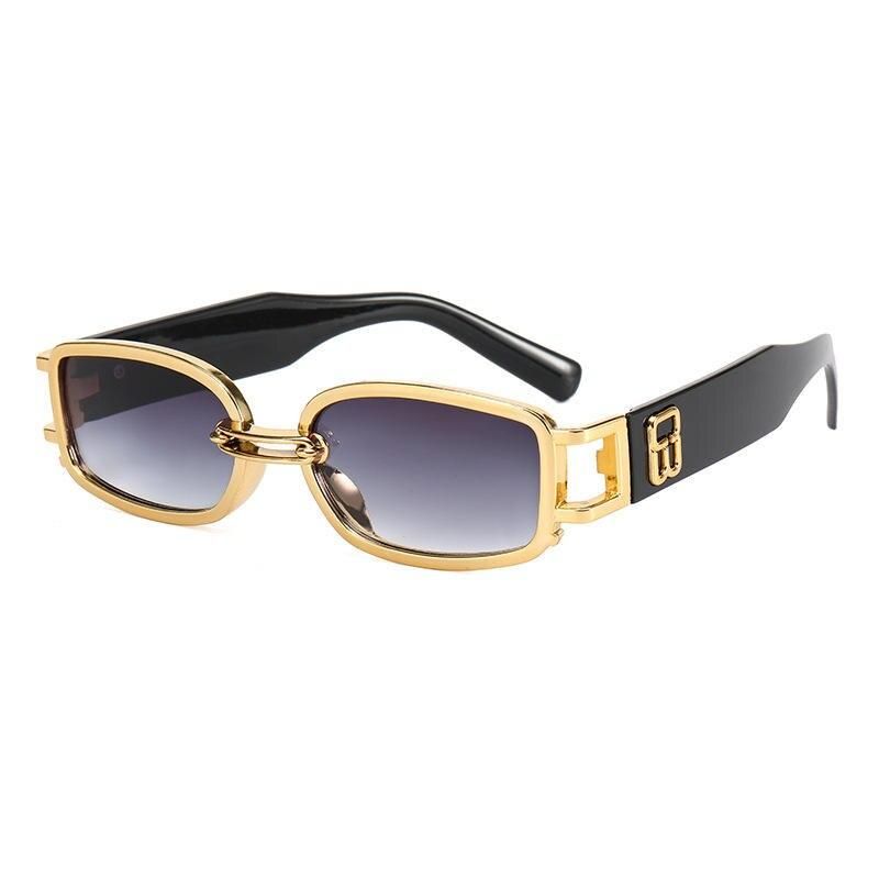 Retro Chic Rectangle Sunglasses