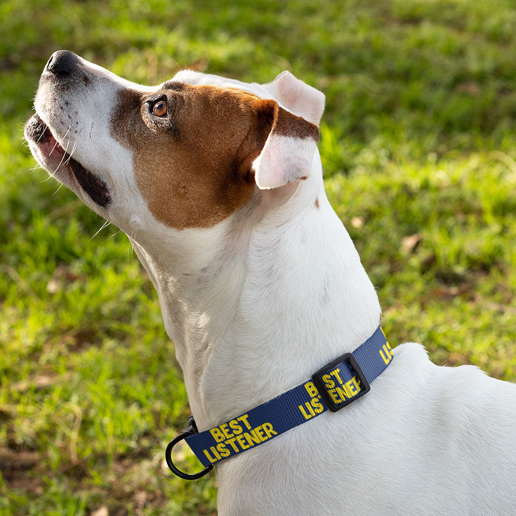 Listener Pet Collar - Funny Dog Collar - Cool Dog Collar