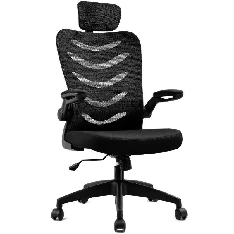 Ergonomic High Back Adjustable Executive Office Chair - Black