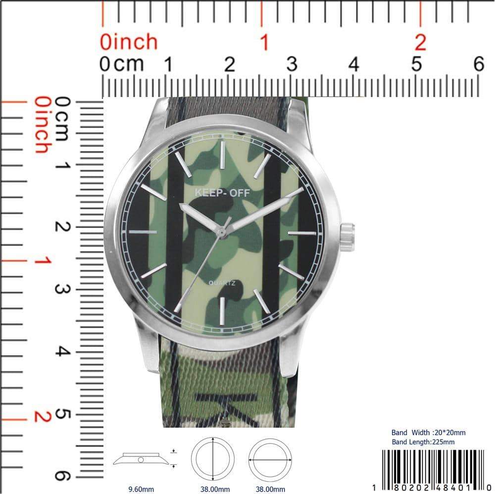 4840 - Canvas Band Watch