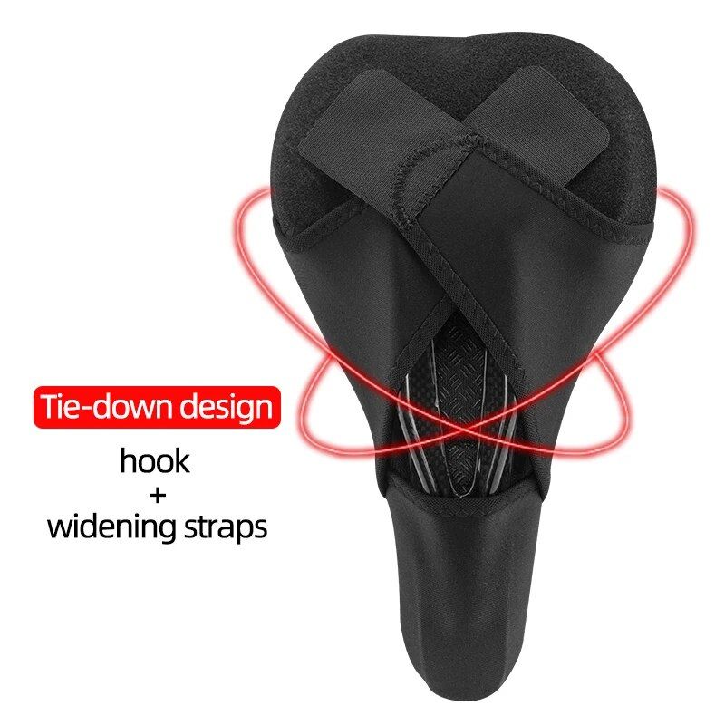 Enhanced Comfort MTB Cycling Saddle Cover with Liquid Silicone & Memory Foam