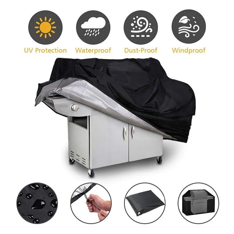 All-Season Waterproof BBQ Grill Cover