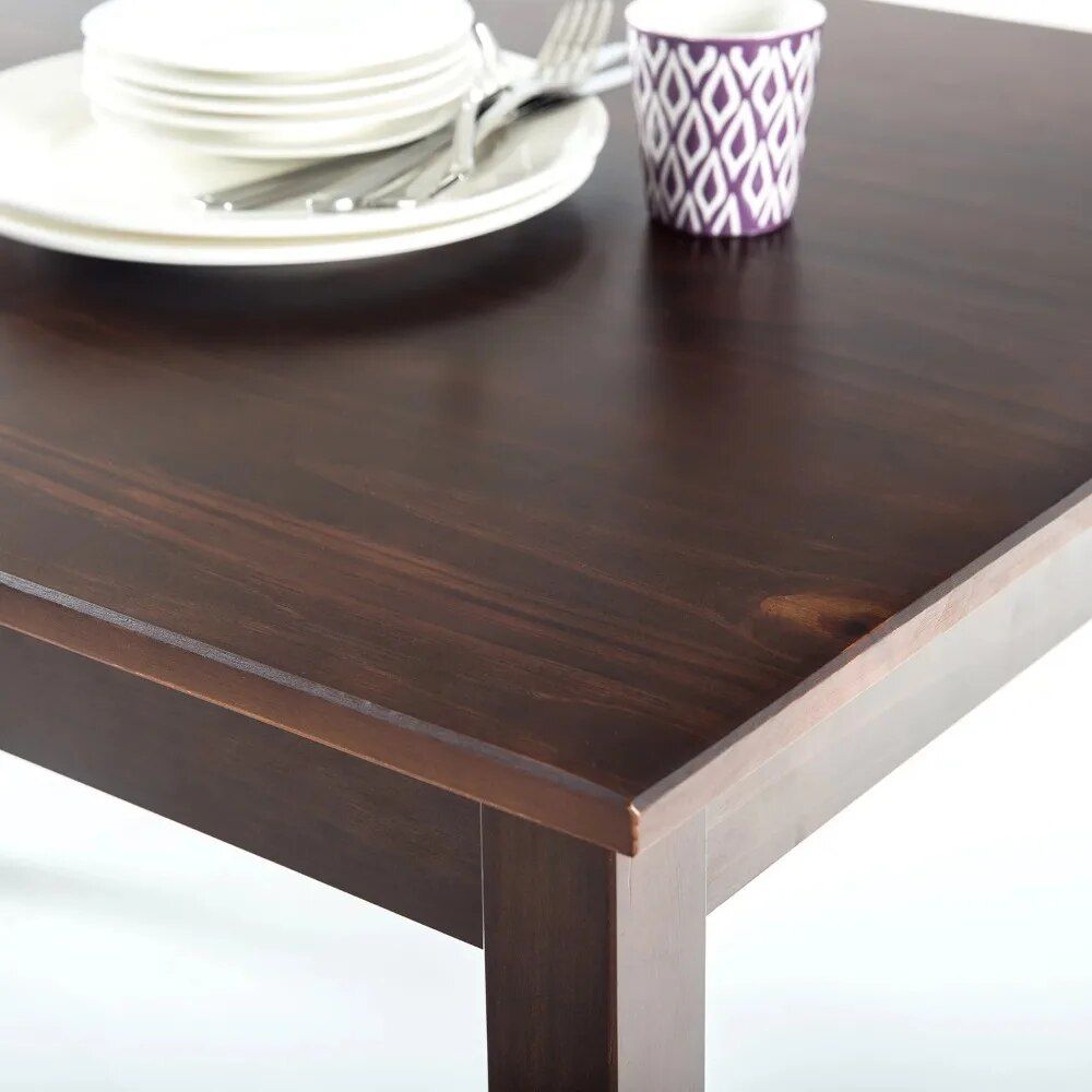 Juliet 45" Espresso Wood Dining Table