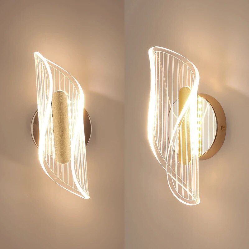 Versatile LED Wall Sconce: 3-Color Modern Indoor Lighting Fixture