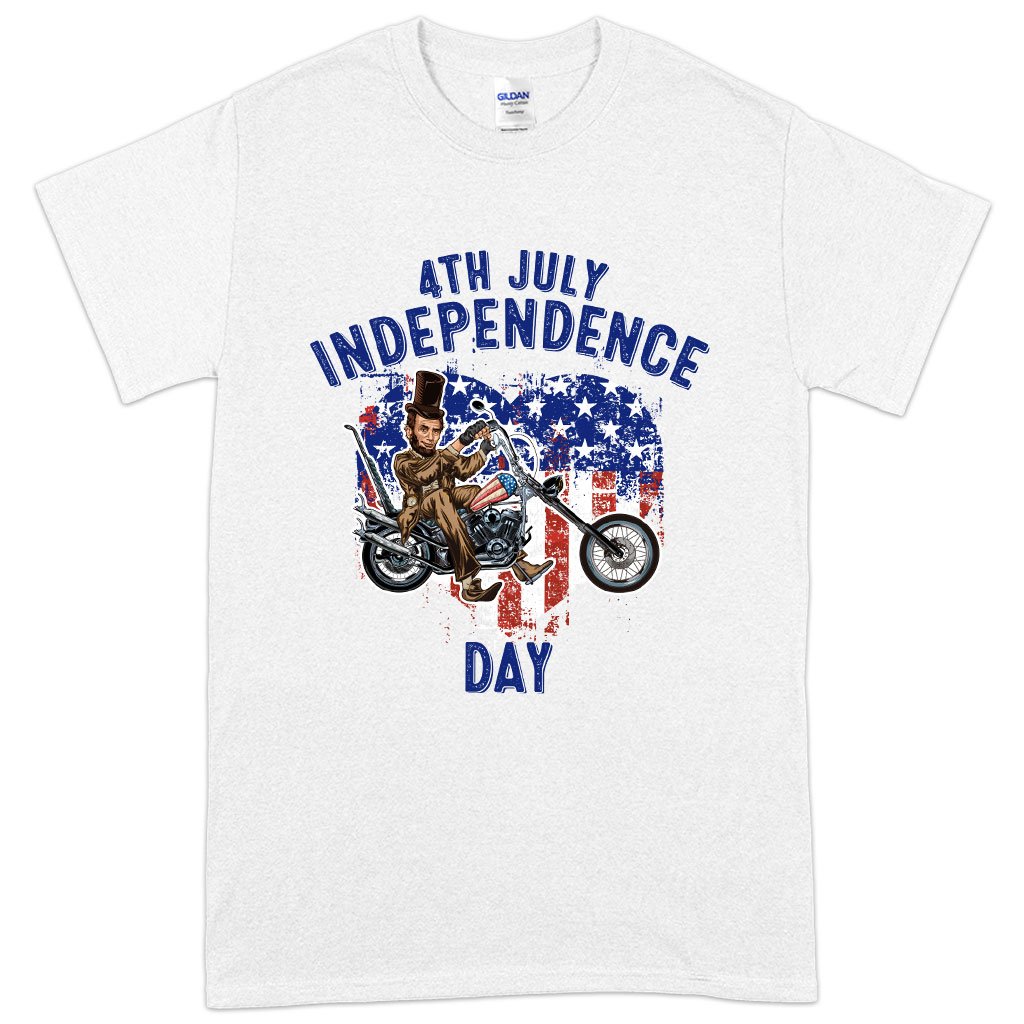 Heavy Cotton Independence Day T-Shirt - Patriotic T-Shirts - Independence Day T-Shirt for Men