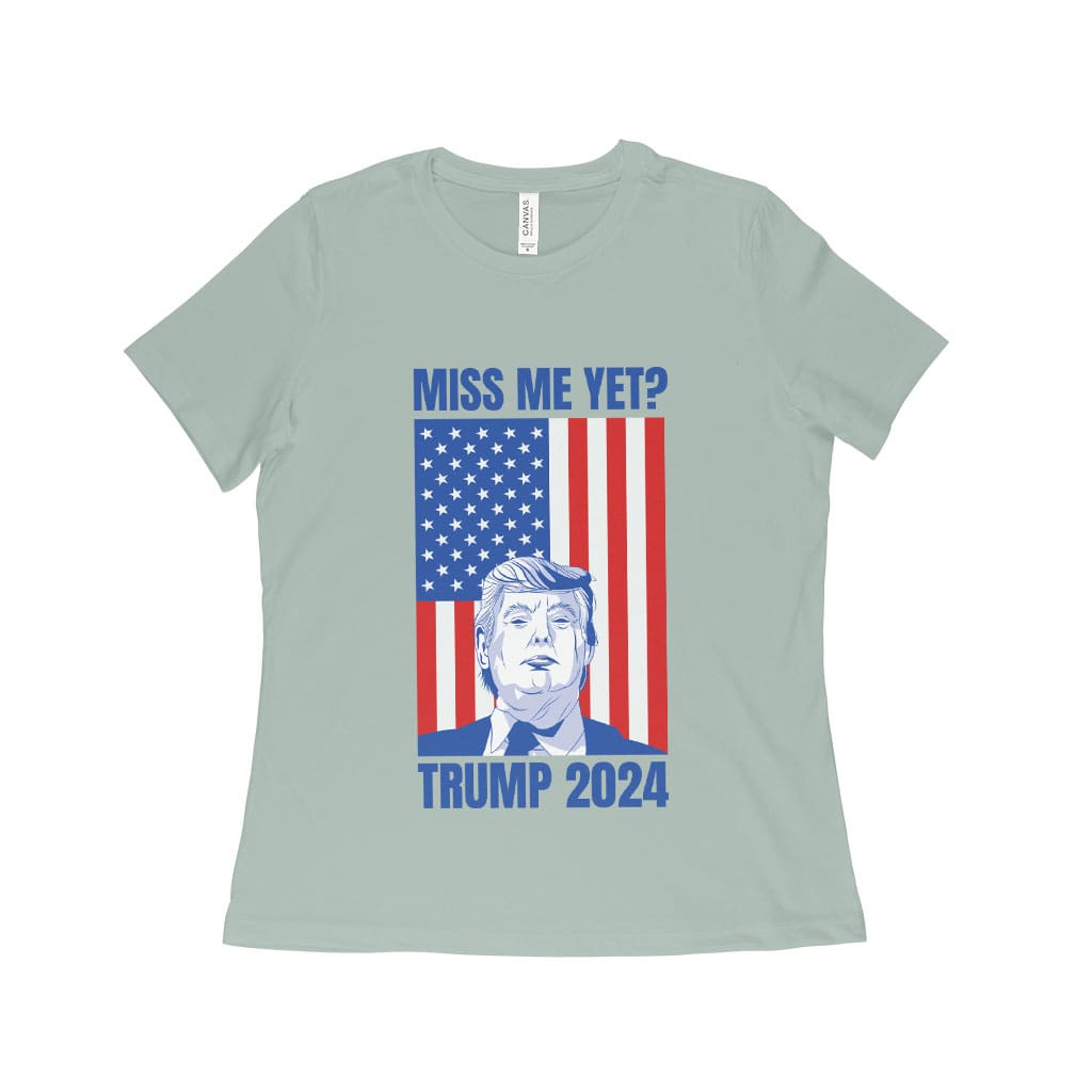 Women's Relaxed Donald J Trump T-Shirt - Donald Trump T-Shirts for Women