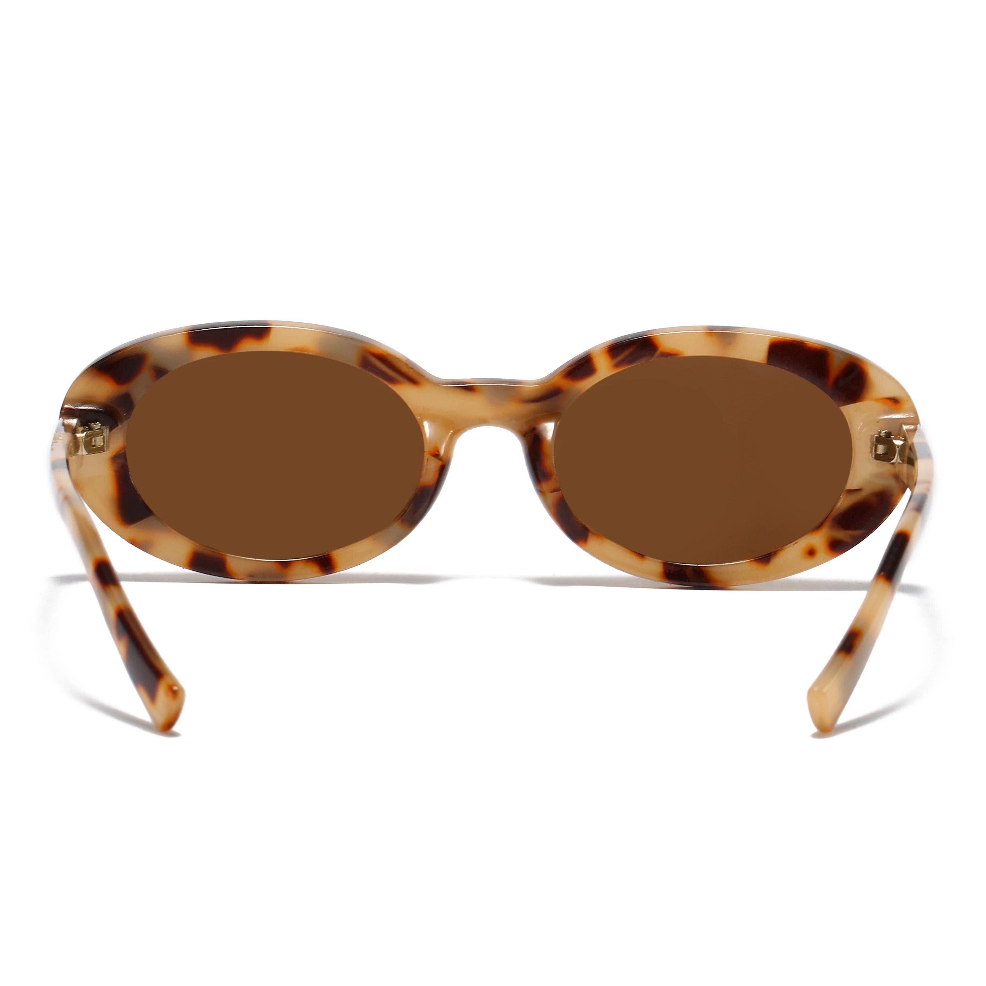 Chic Oval Retro Sunglasses