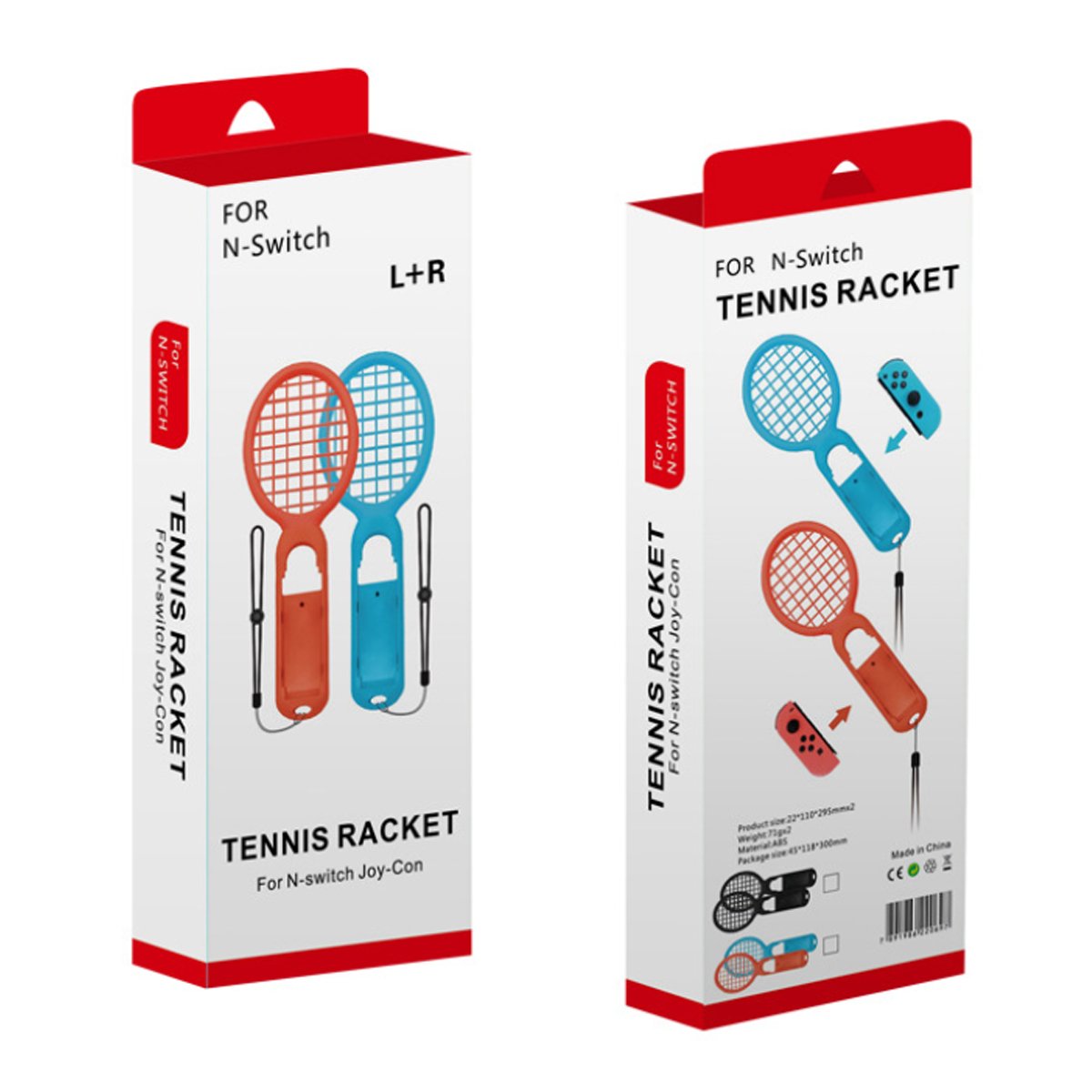 Real Rackets Switch Game Accessory Twin Set