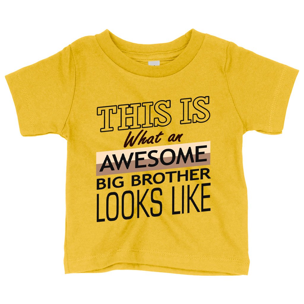 Baby Awesome Big Brother T-Shirt - I'm the Big Brother T-Shirt - Funny Family T-Shirt