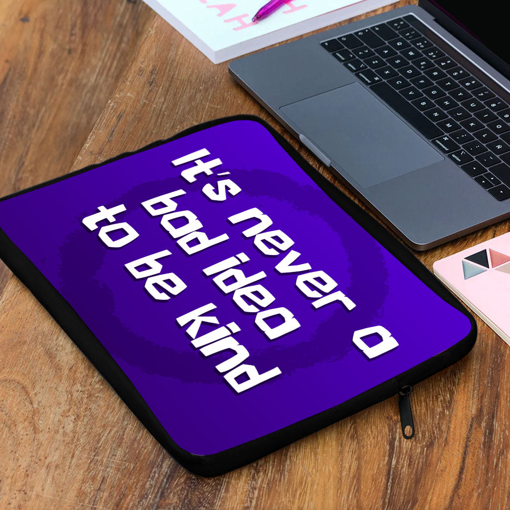 Quote MacBook Air 14" Two-Sided Sleeve - Cute Laptop Sleeve - Printed MacBook Sleeve