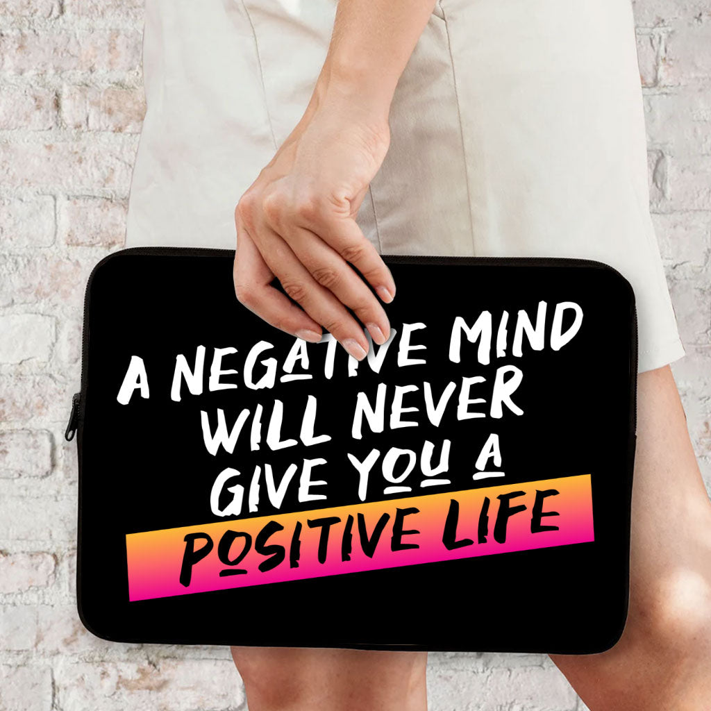 Positive Quote MacBook Air 14" Two-Sided Sleeve - Trendy Laptop Sleeve - Cool MacBook Sleeve