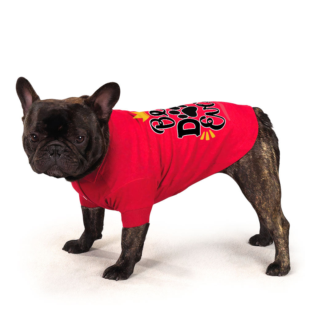 Best Dog Ever Dog Polo Shirt - Cute Dog T-Shirt - Printed Dog Clothing