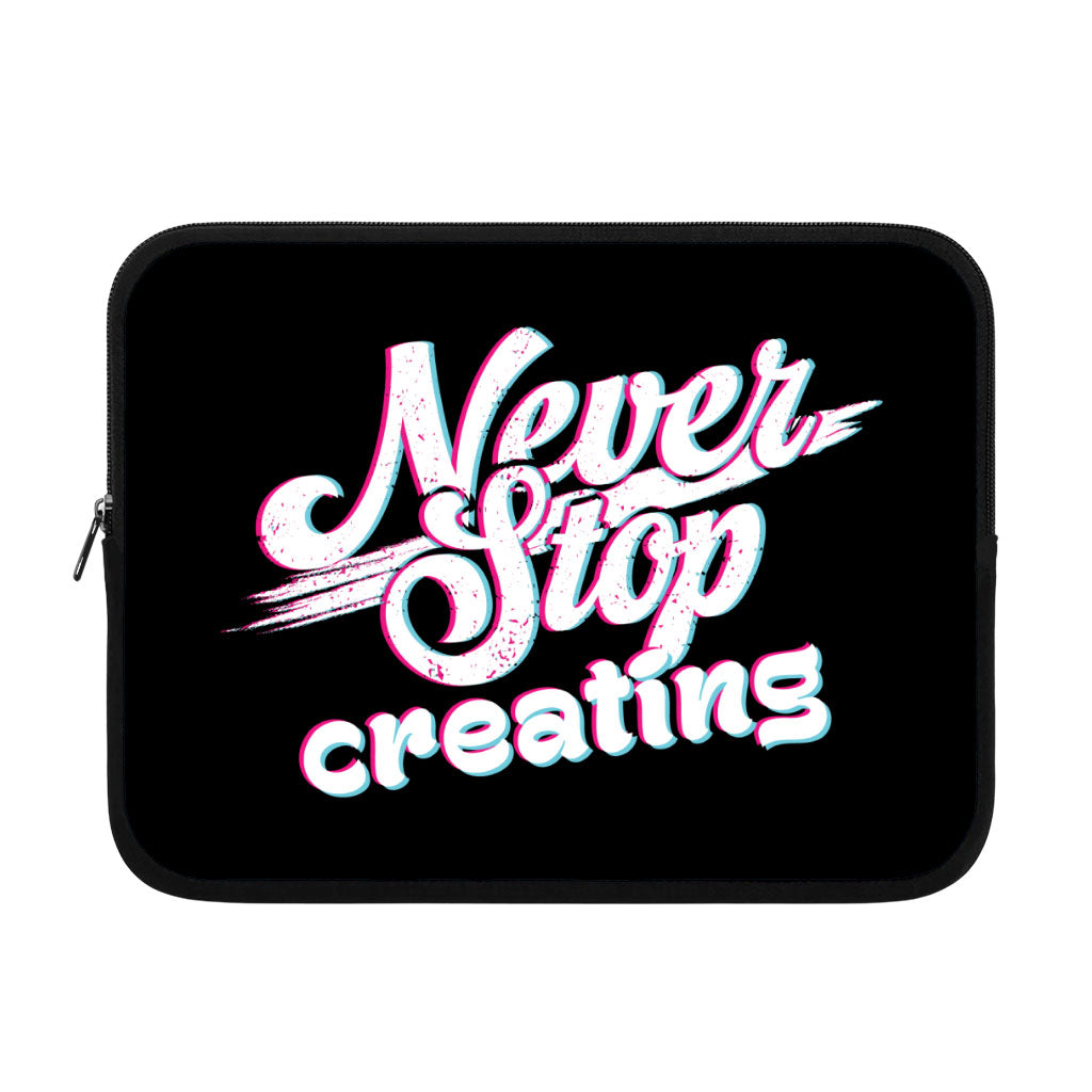 Inspirational iPad Sleeve - Graphic Tablet Sleeve - Quote Carrying Case