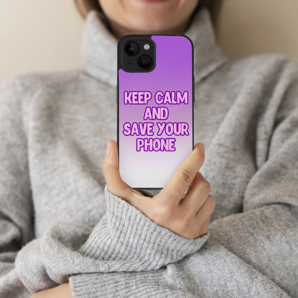 Keep Calm iPhone 14 Plus Case - Cool Phone Case for iPhone 14 Plus - Trendy iPhone 14 Plus Case