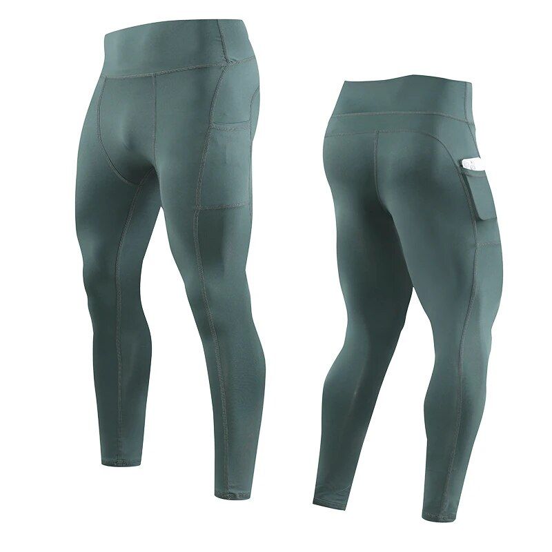 Men's High-Performance Athletic Compression Leggings