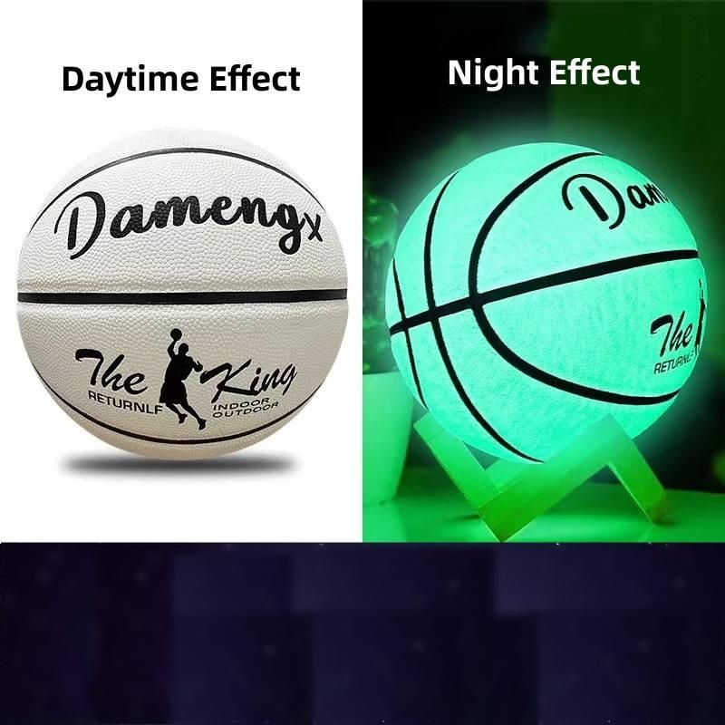 Reflective Glow-in-the-Dark Basketball