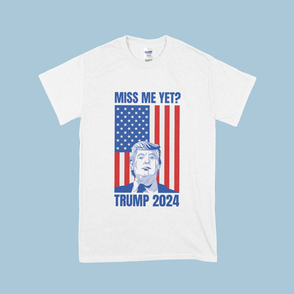 Men's Long Body Donald J Trump T-Shirt - Donald Trump Clothing