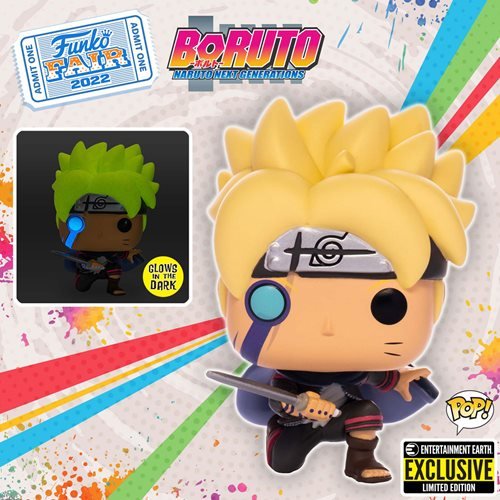 Boruto with Marks Glow-in-the-Dark Pop! Vinyl Figure - Entertainment