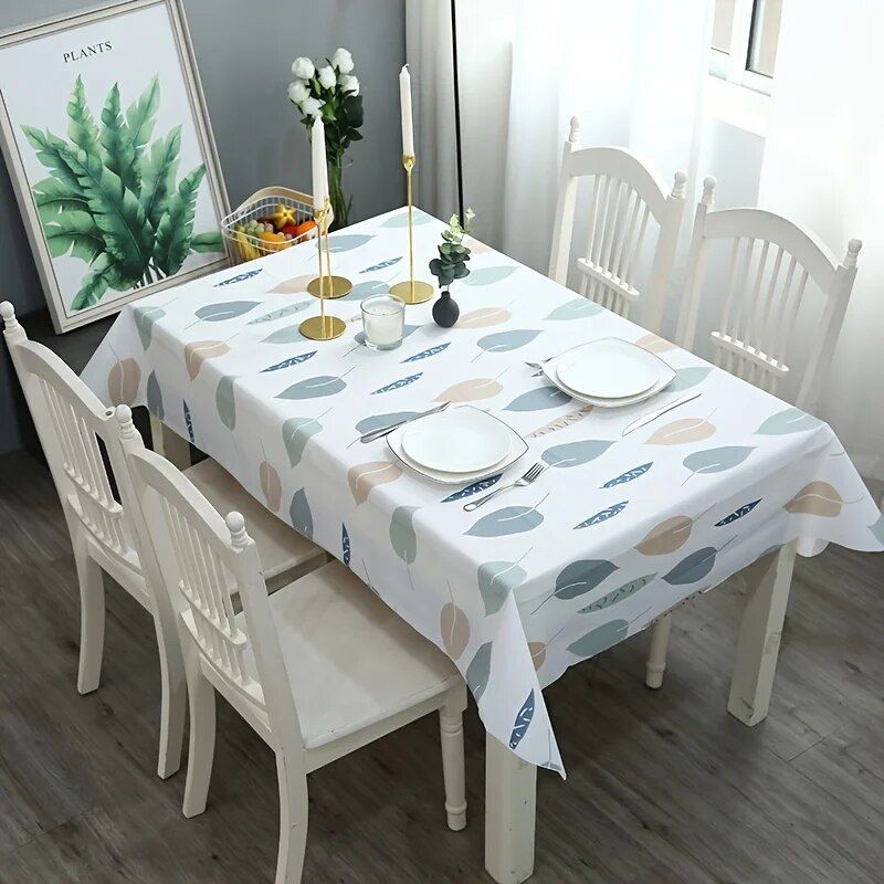 Elegant Pastoral Style Rectangular Tablecloth