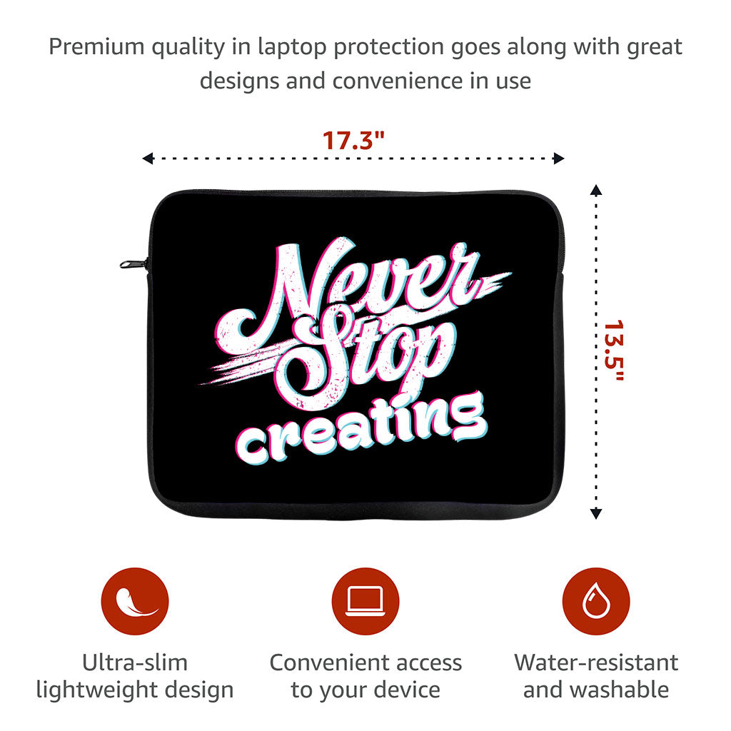 Inspirational MacBook Pro 16" Two-Sided Sleeve - Graphic Laptop Sleeve - Quote MacBook Sleeve