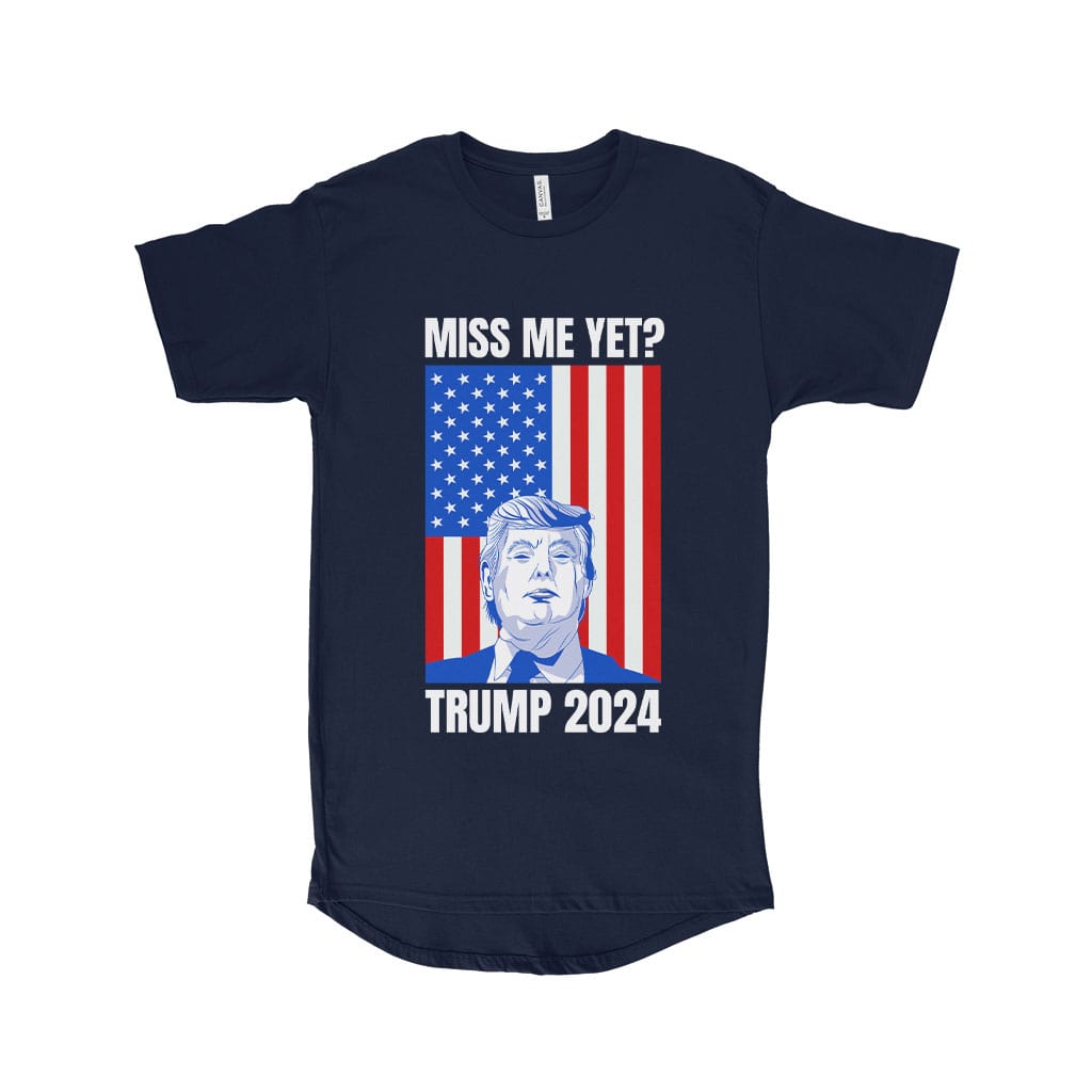 Men's Long Body Donald J Trump T-Shirt - Trump T-Shirts for Sale