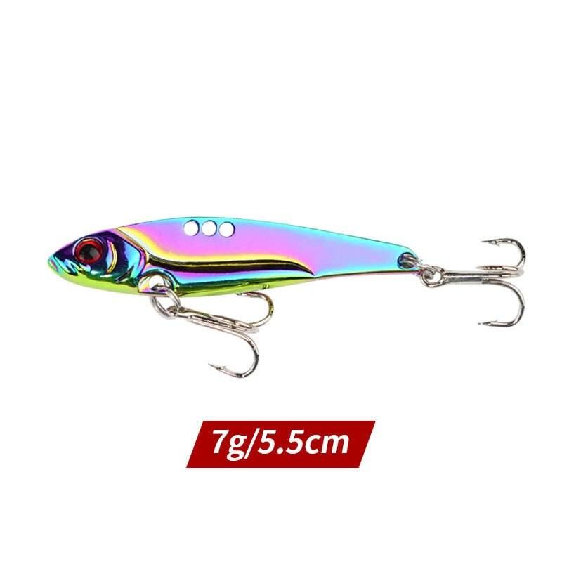 Multi-Color Long Cast Vibration VIB Sequin Fishing Lure