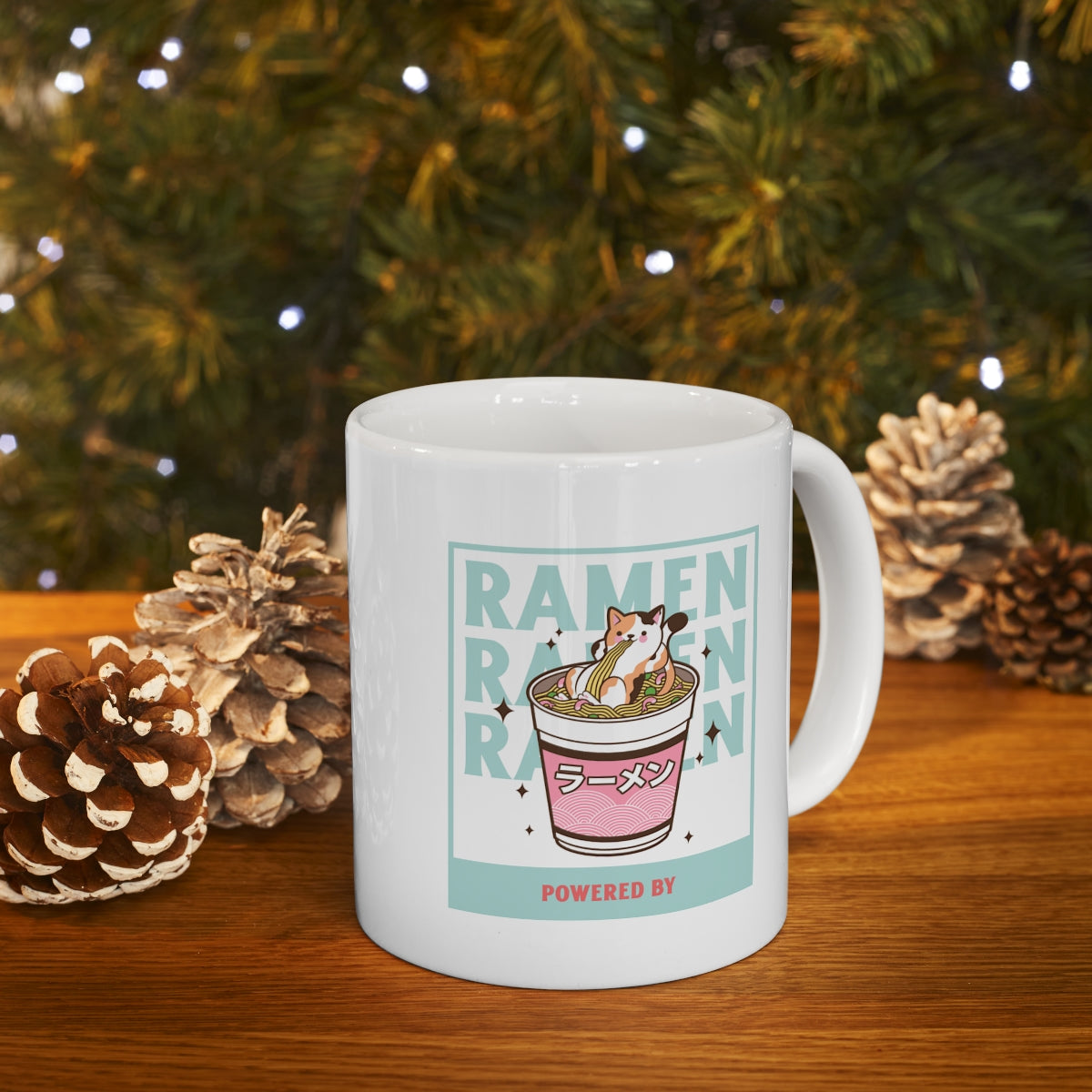 Powered by Ramen Novelty Mug