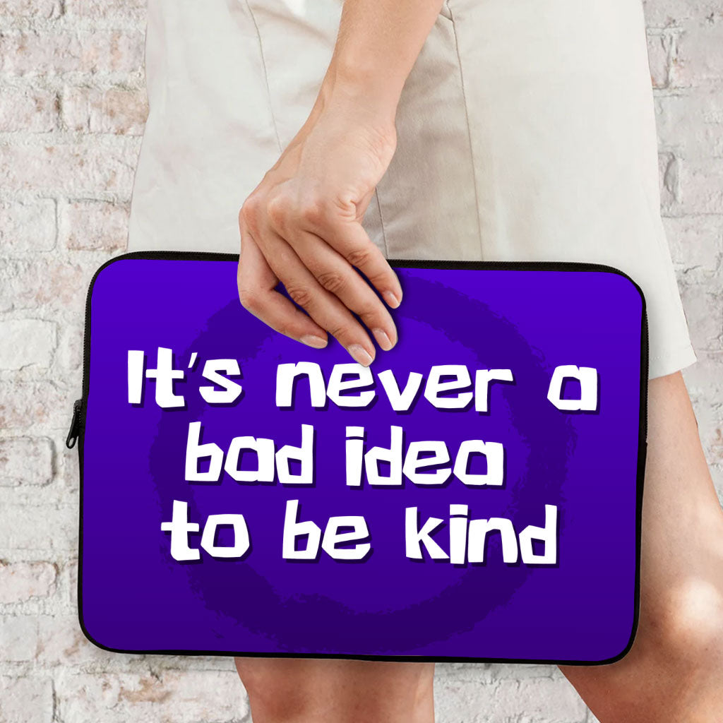 Quote MacBook Air 14" Two-Sided Sleeve - Cute Laptop Sleeve - Printed MacBook Sleeve