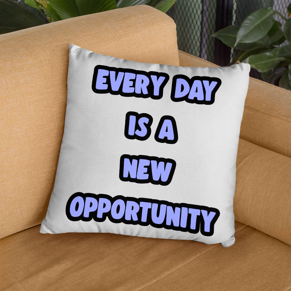 Motivational Quote Square Pillow Cases - Cute Pillow Covers - Printed Pillowcases