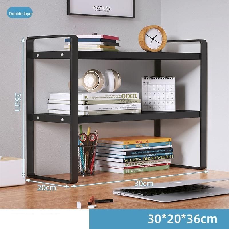 Modern Wood and Iron Desktop Organizer