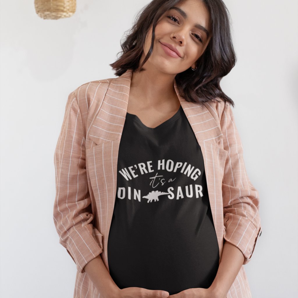 Dinosaur Maternity Shirt Made in USA