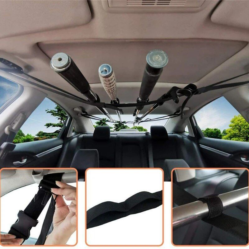 Adjustable Car Fishing Rod Holder Straps