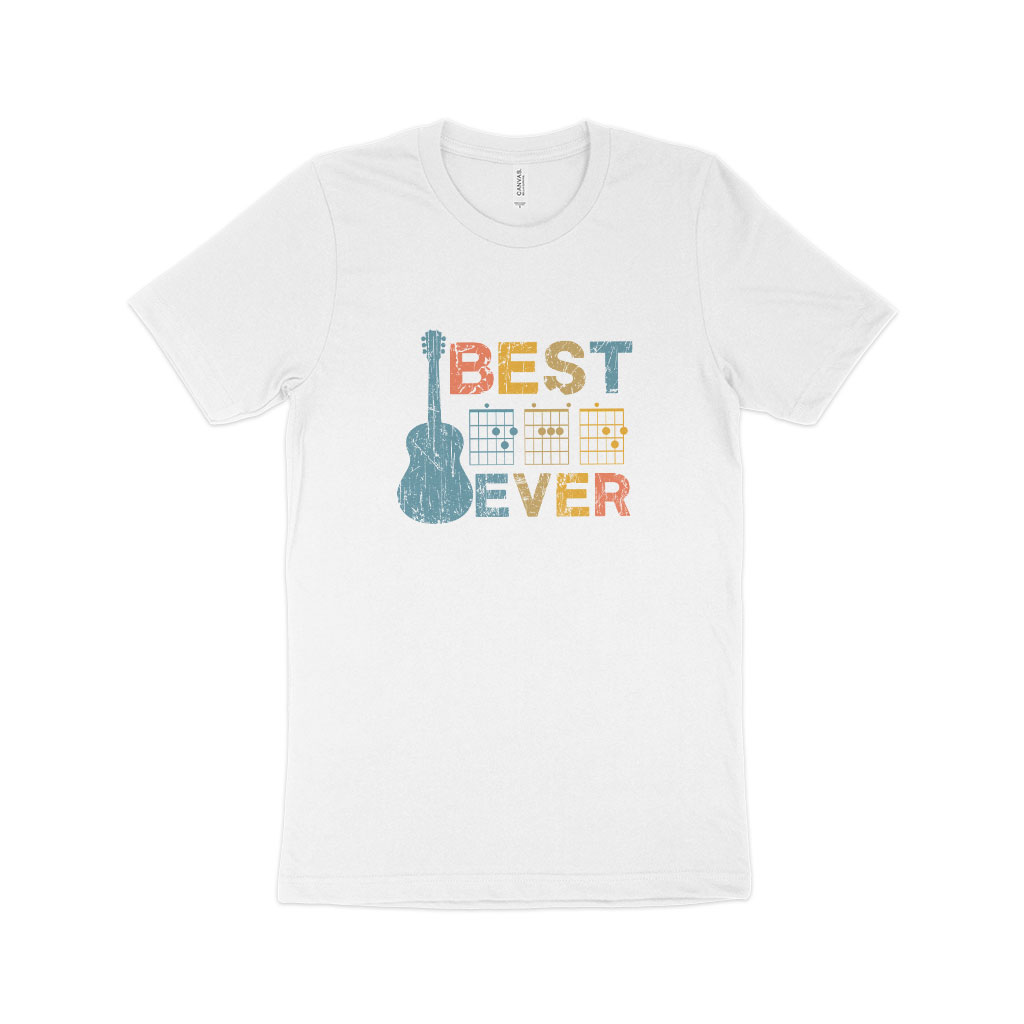 Best Dad Ever Men's Jersey T-Shirt Made in USA