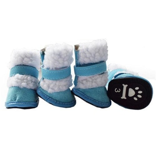 4pcs Set Winter pet dog Snow Boots puppy snowy - Zomdo Marketplace | Zomdo.com