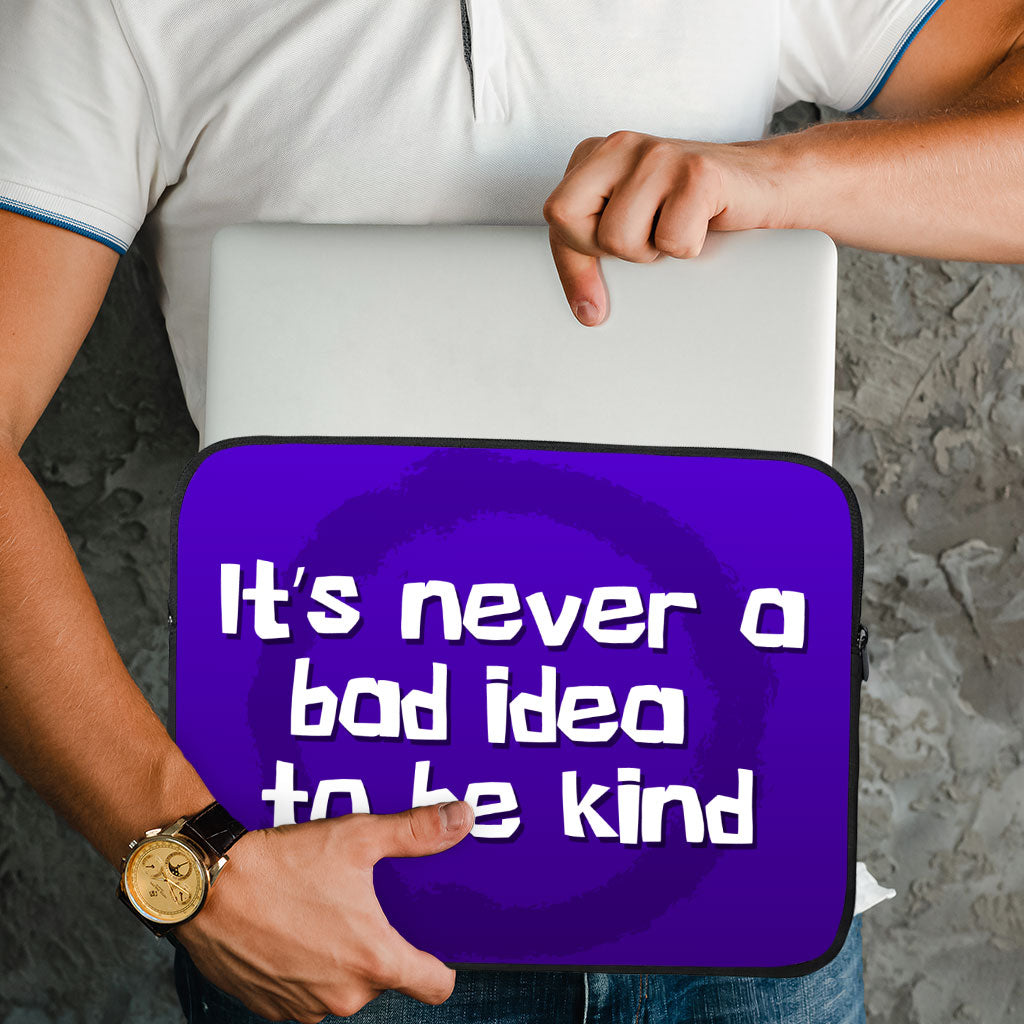 Quote MacBook Pro 14" Two-Sided Sleeve - Cute Laptop Sleeve - Printed MacBook Sleeve