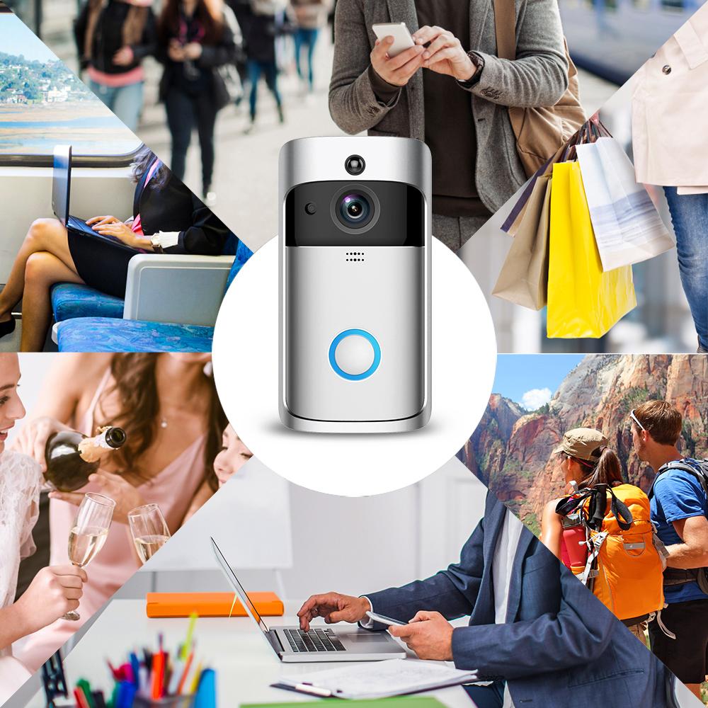 Smart Video Doorbell Camera HD WiFi Doorbell  for iOS&Android SP