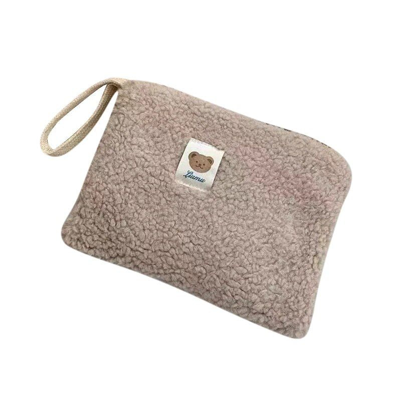 Chic Plush Multi-Purpose Cosmetic Storage Bag