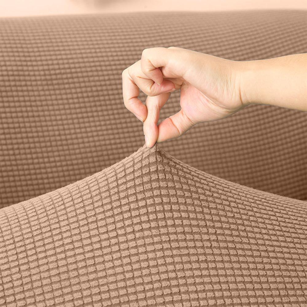 Small Square Pattern Knitted Sofa Cover Full Cover Furniture textiles